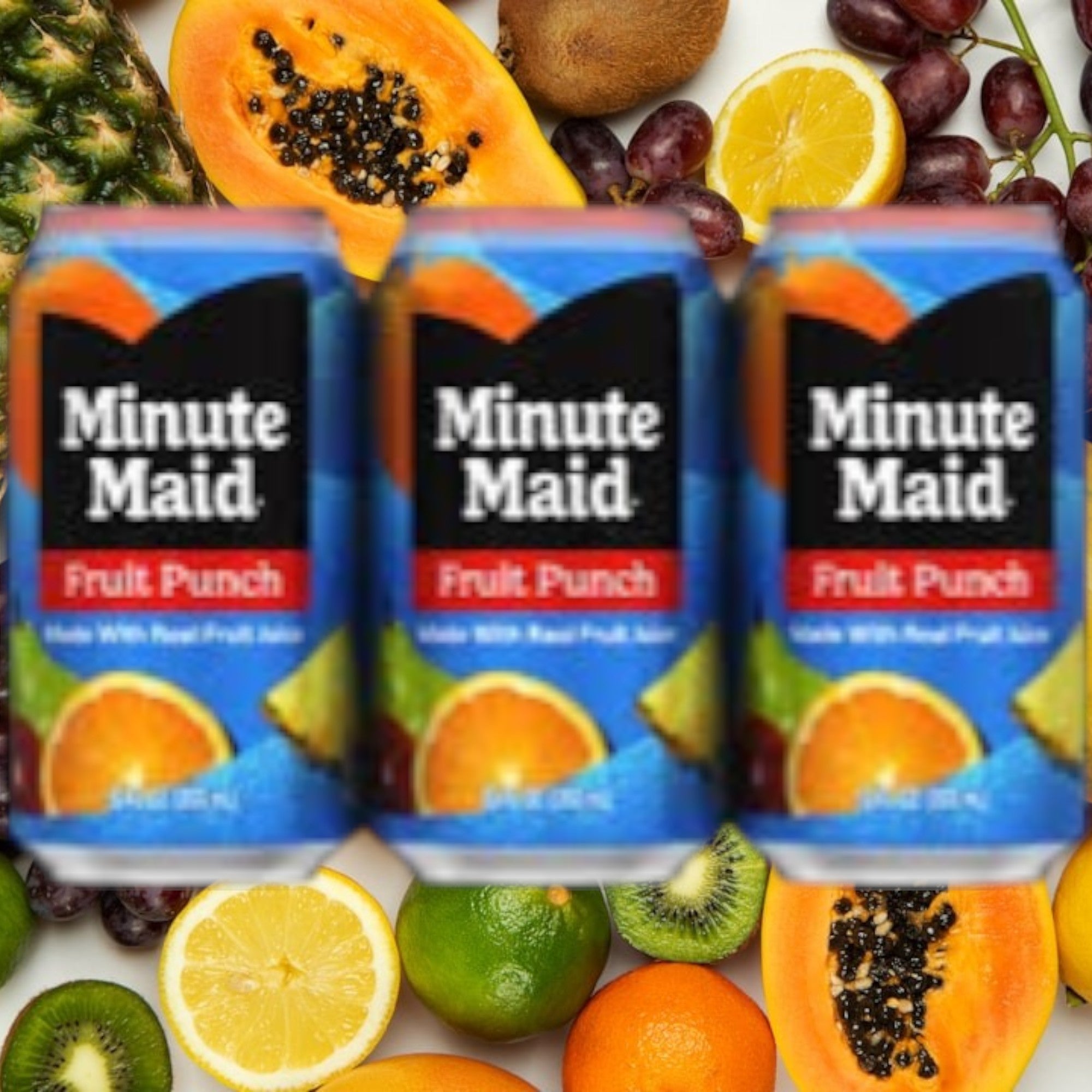 Cool Off with Minute Maid Fruit Punch Cans — Now at YEG Exotic!
