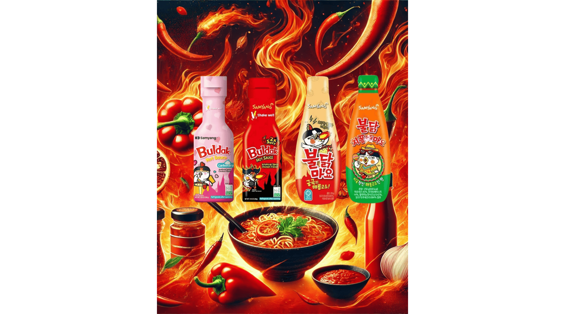 Turn Up the Heat: Exploring Samyang Buldak Sauces & Ramen at YEG Exotic