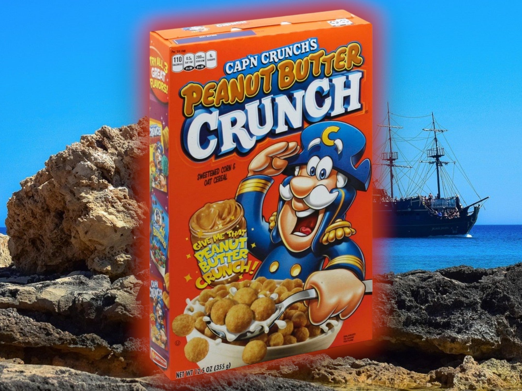 🥜 Cap’n Crunch Peanut Butter Crunch Cereal — The Ultimate PB Snack at YEG Exotic!