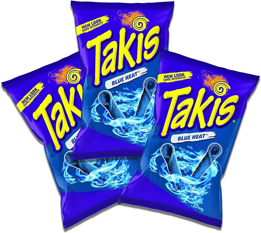 blue takis taste