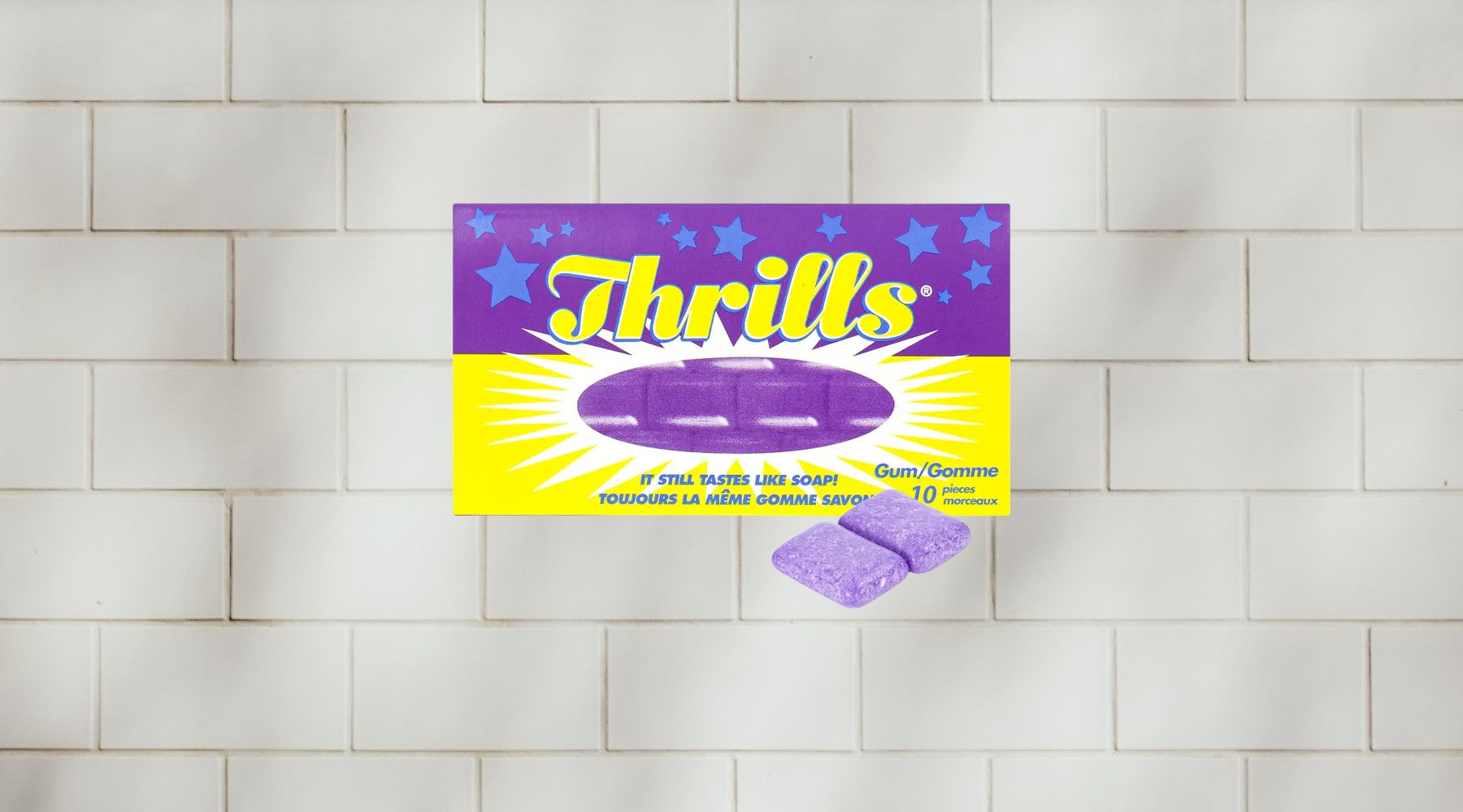 Thrills Gum: The Iconic Soap-Flavoured Canadian Classic at YEG