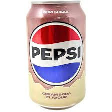 Pepsi Cream Soda Zero Can