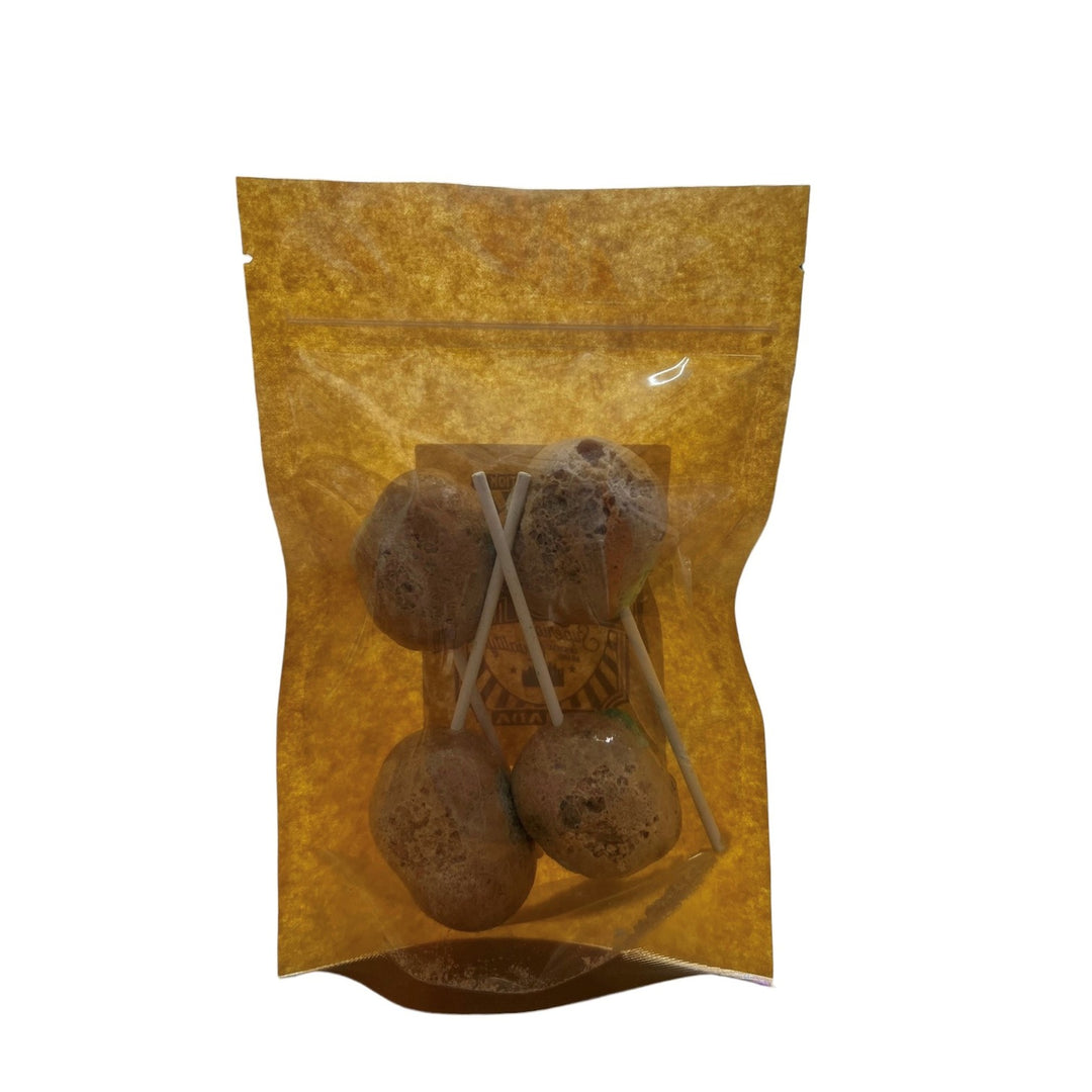 Freeze Dried Caramel Apple Pops