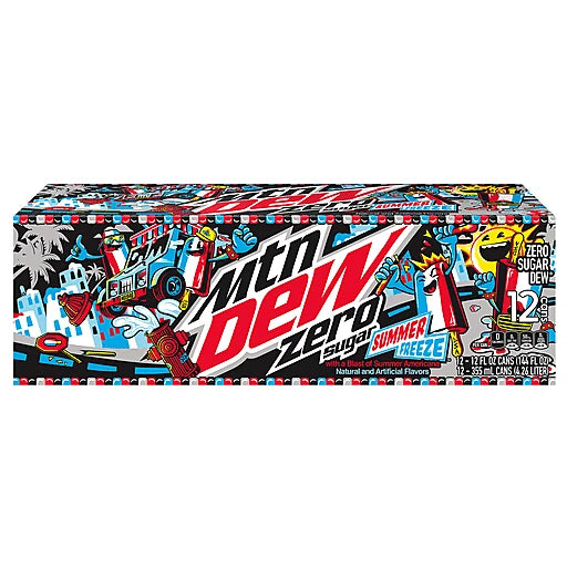 MTN Dew Zero Summer Freeze 12 Pack