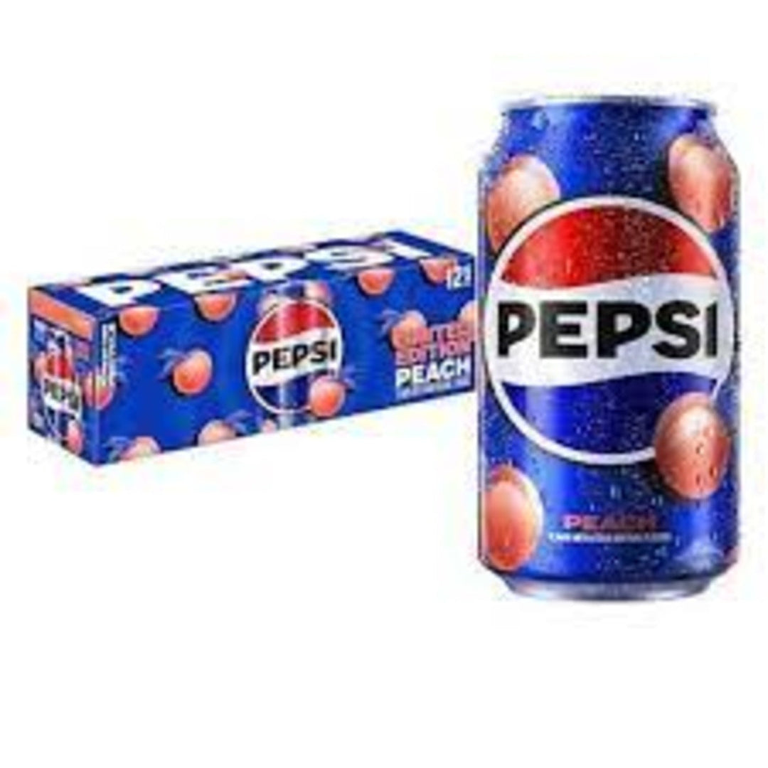 Pepsi Peach Can