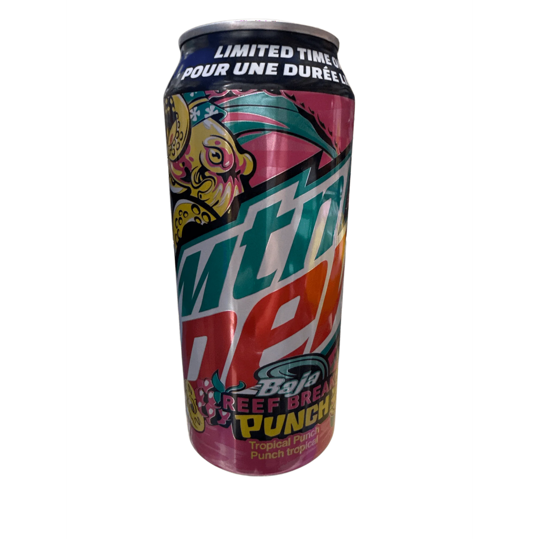 mtn dew reef break punch 473ml