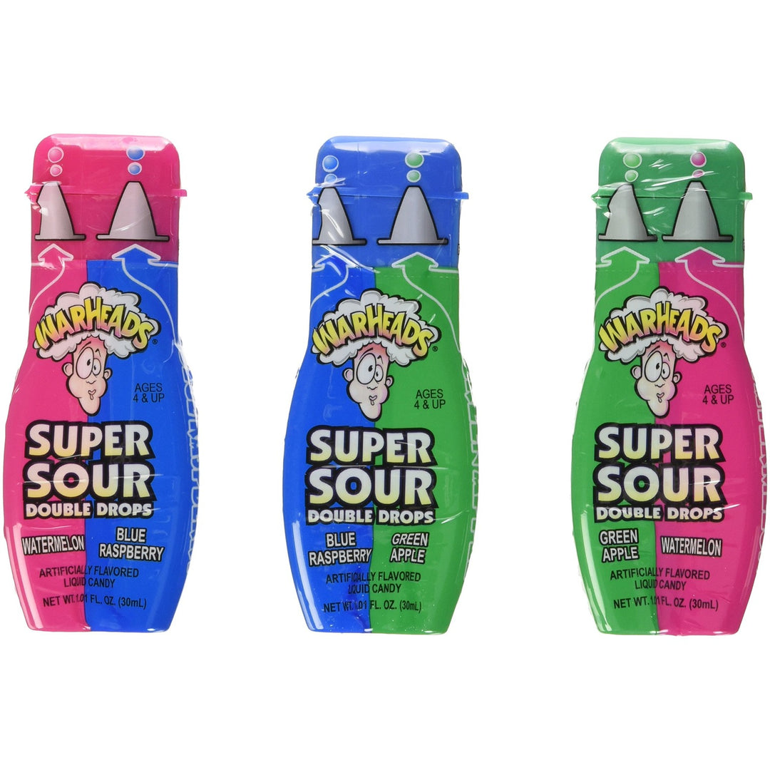 Warheads Super Sour Double Drops