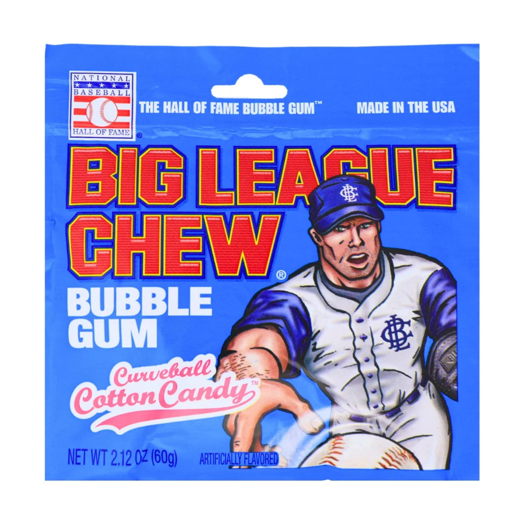Big League Chew Curveball Cotton Candy
