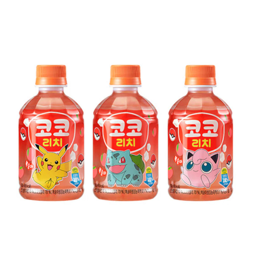 Chilsung Coco Rich Peach Pokemon Edition 280ml