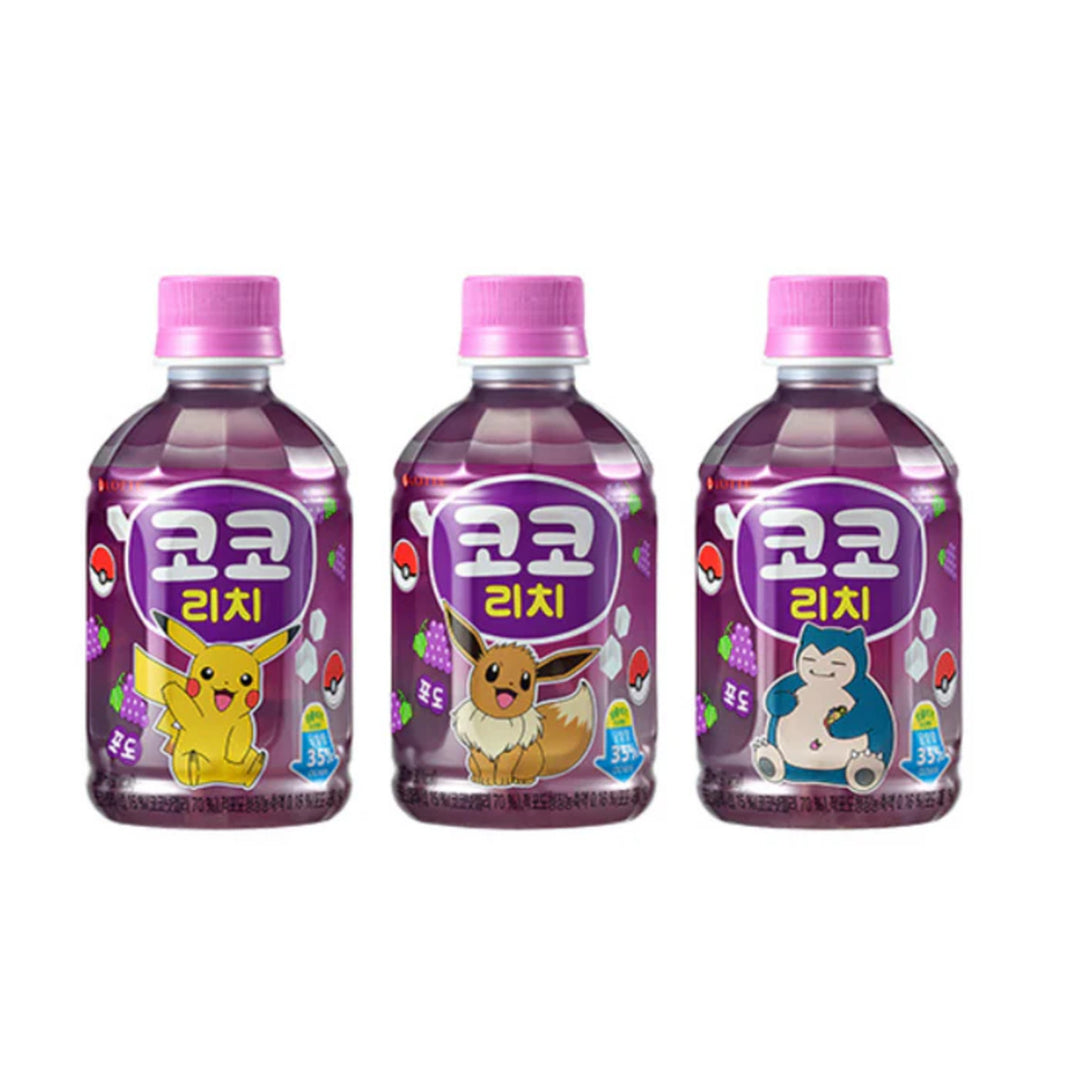 Chilsung Coco Rich Grape Pokémon Edition 280ml