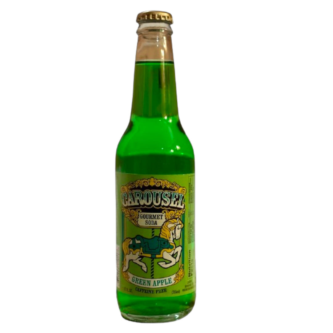 Carousel Green Apple Soda