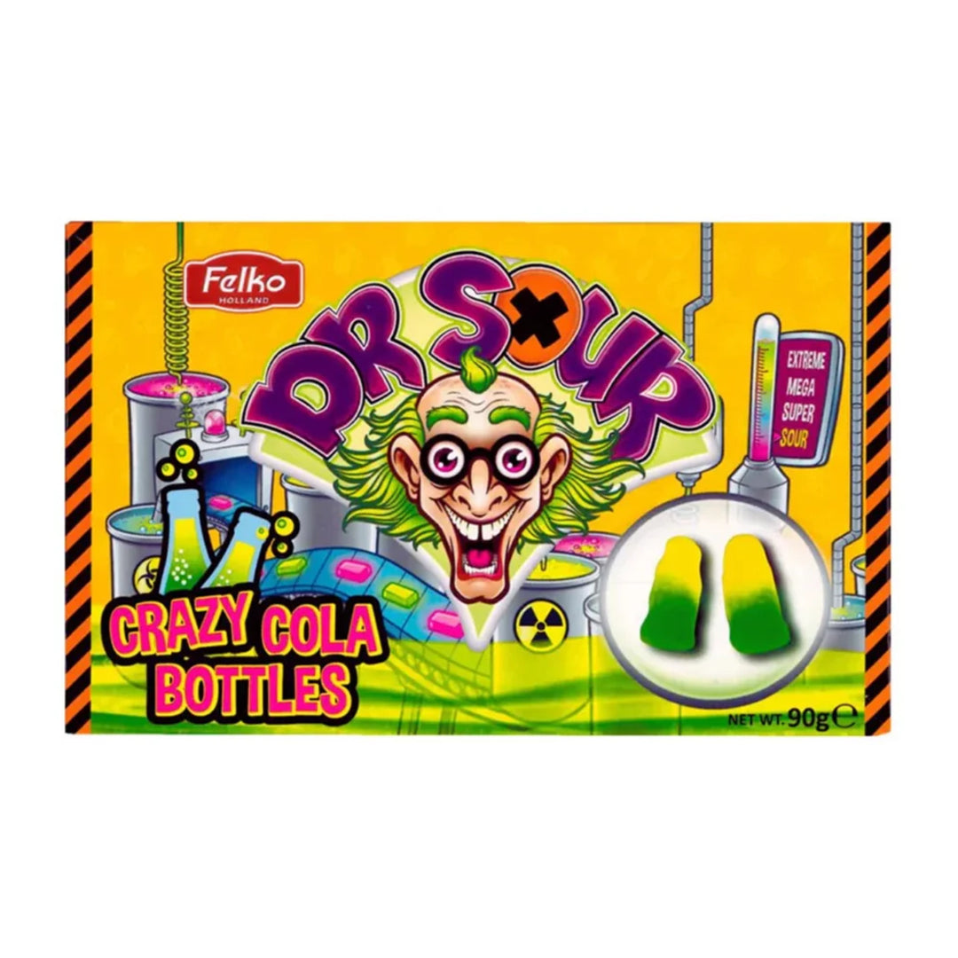 Dr Sour Crazy Cola Bottles 90g