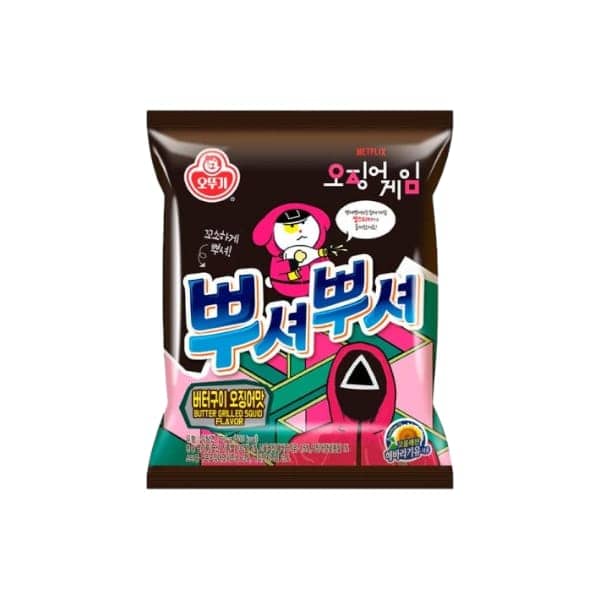 Squid Games Ppushu Ppushu Butter Grilled Squid Flavor
