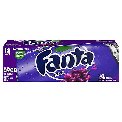 Fanta Grape 12 Pack