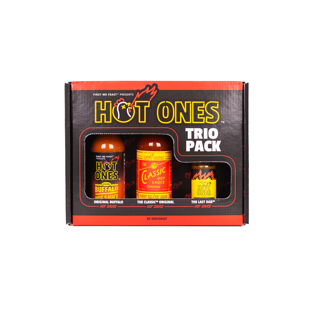 Hot Ones Buffalo And Classic Mini Dab Challenge trio