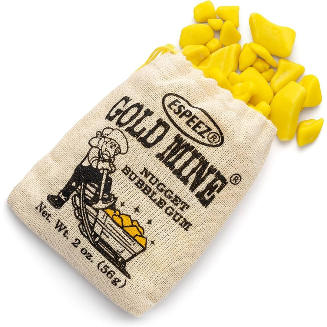 Gold Mine Nugget Bubble Gum