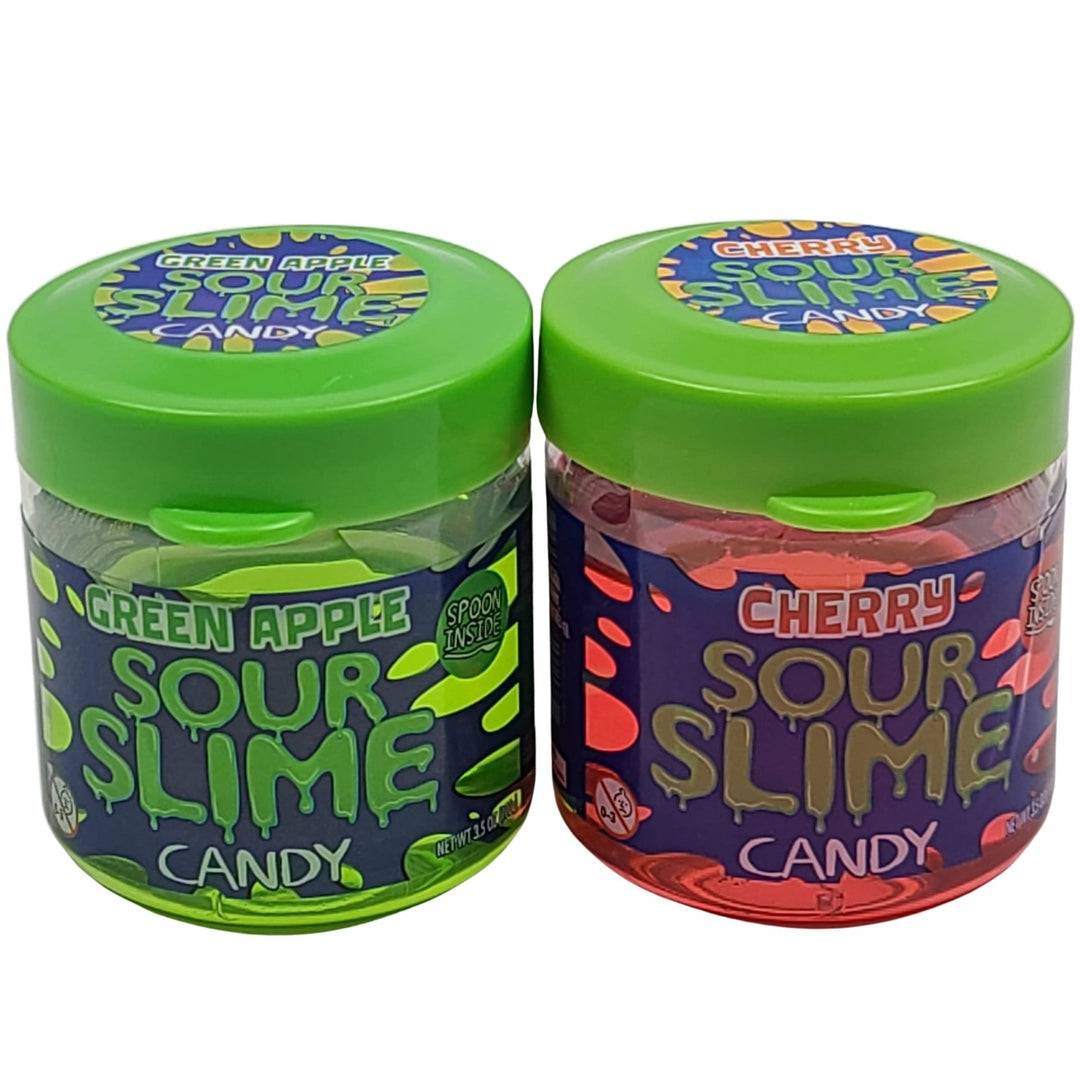 Sour slime candy Cherry/Green Apple