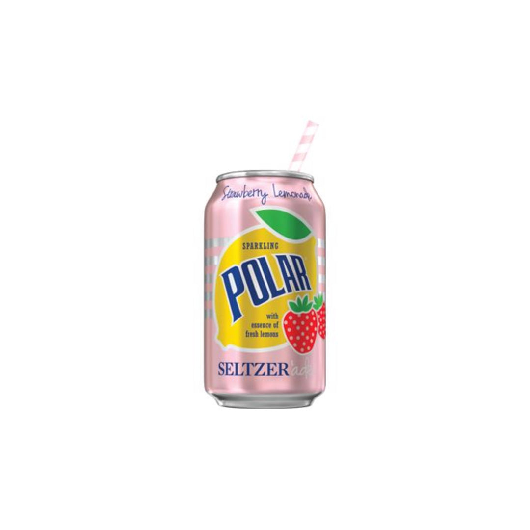Polar Strawberry Lemonade seltzer-ade
