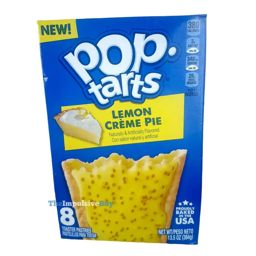 Pop Tarts Lemon Creme Pie