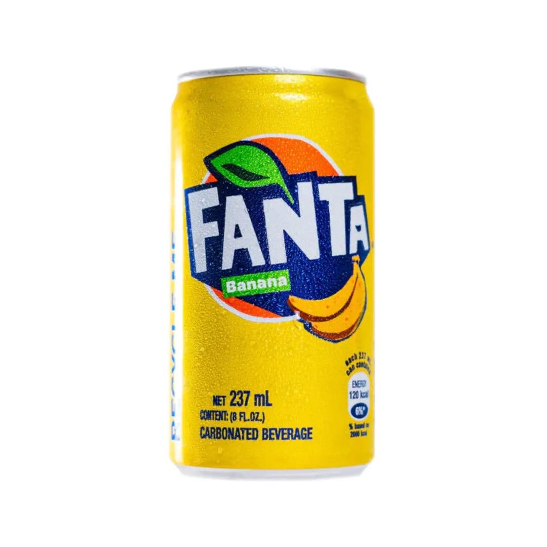 Fanta Banana  237ml - Trinidad and Tobago
