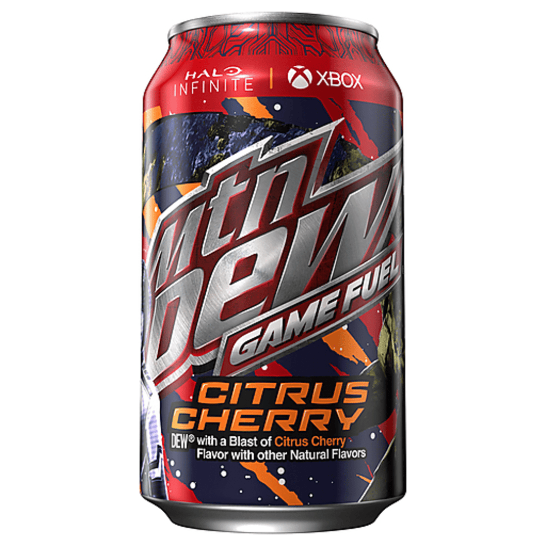 MTN Dew Game Fuel Citrus Cherry