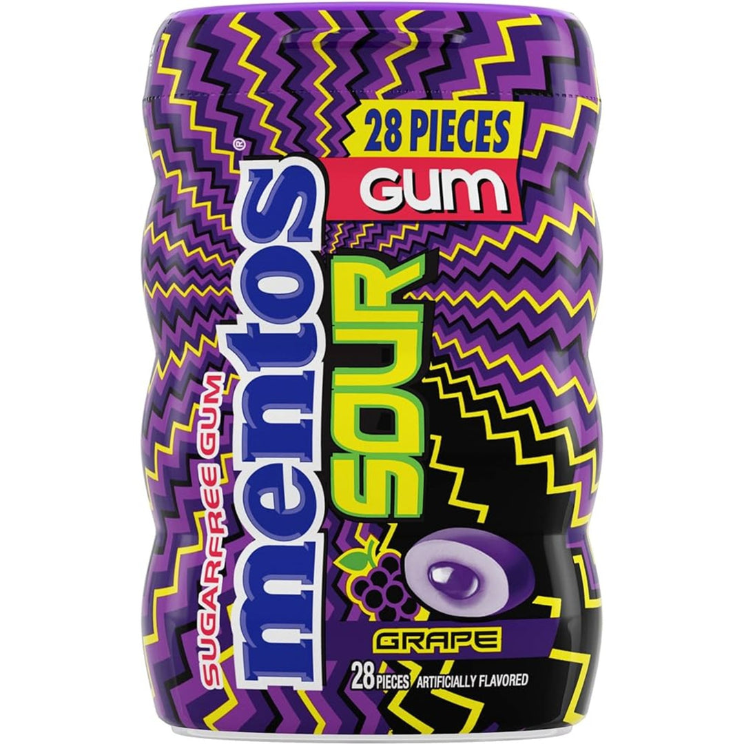 Perfetti Mentos Gum Sour Grape