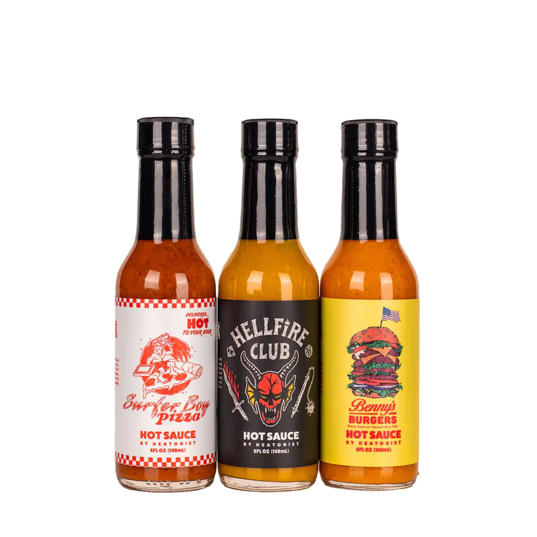 Hot Ones stranger things trio kit