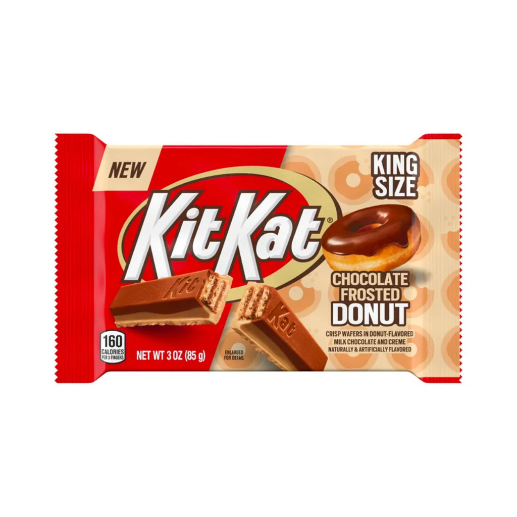 Kit Kat Chocolate Frosted Donut