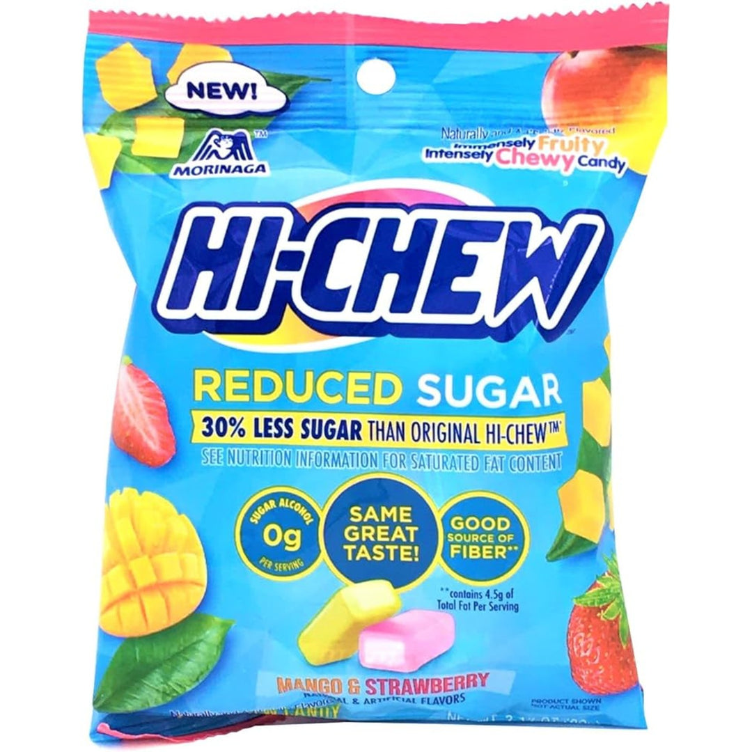 Hi Chew Reduced Sugar Bag 2.12oz