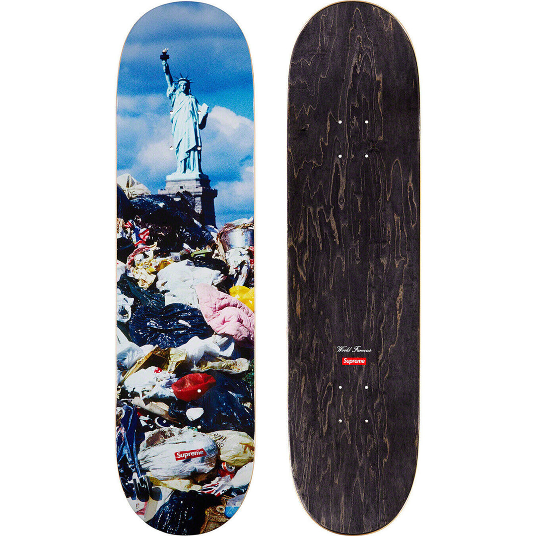 SUPREME TRASH SKATEBOARD DECK FW22