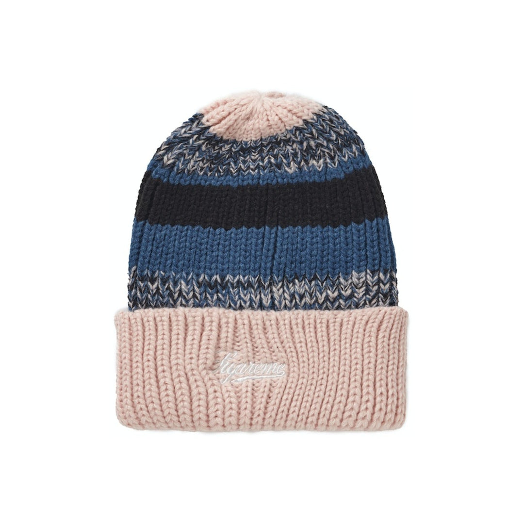 SUPREME MIXED STRIPED BEANIE FW21