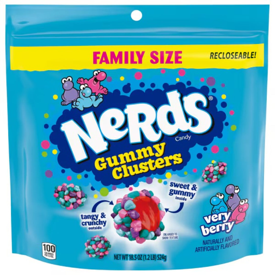 Nerds Gummy Clusters Very Berry 18.5oz