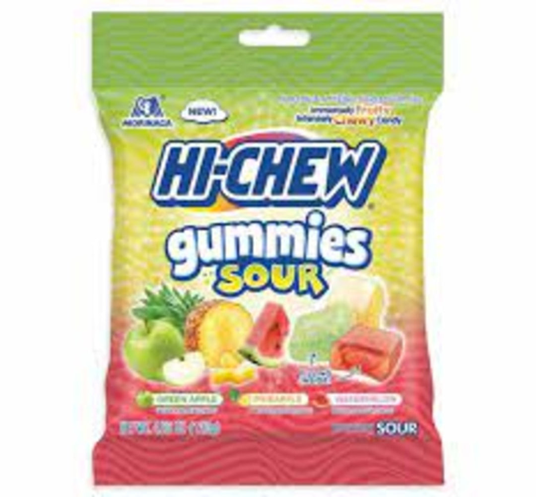 Hi-Chew Sour Original Gummies Peg Bag