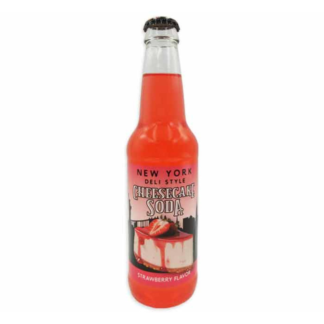 New York Deli Style Cheesecake Soda - Strawberry