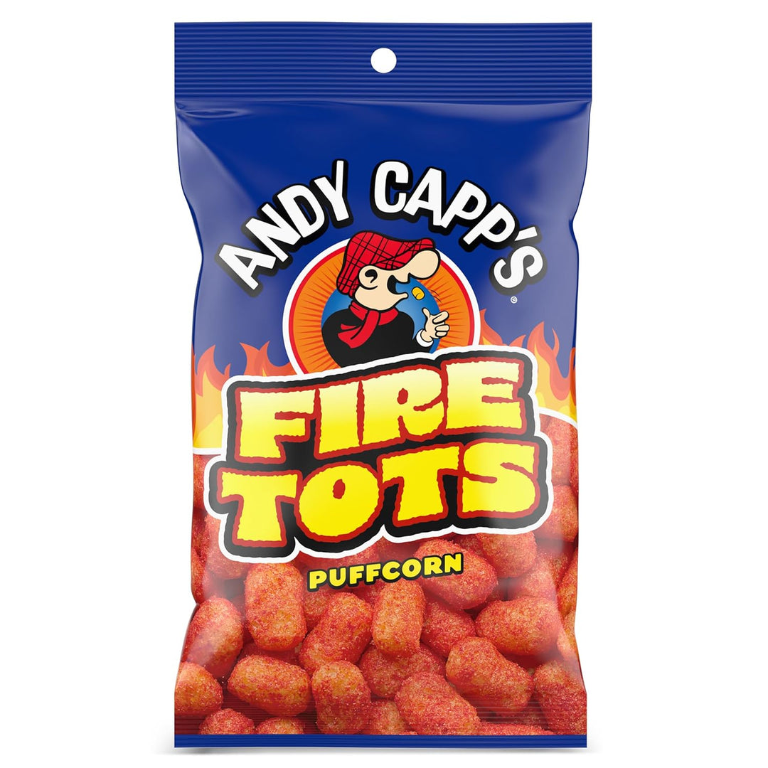 Andy Capp's Fire Tots Puffcorn 42.5g