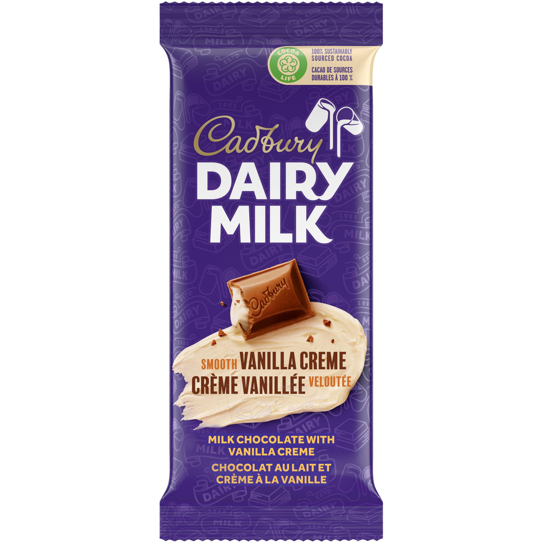 Cadbury Dairy Milk smooth Vanilla Creme Bar