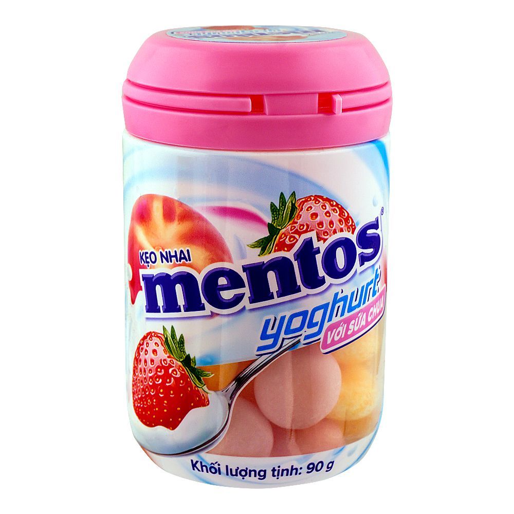 Mentos Yoghurt Straw