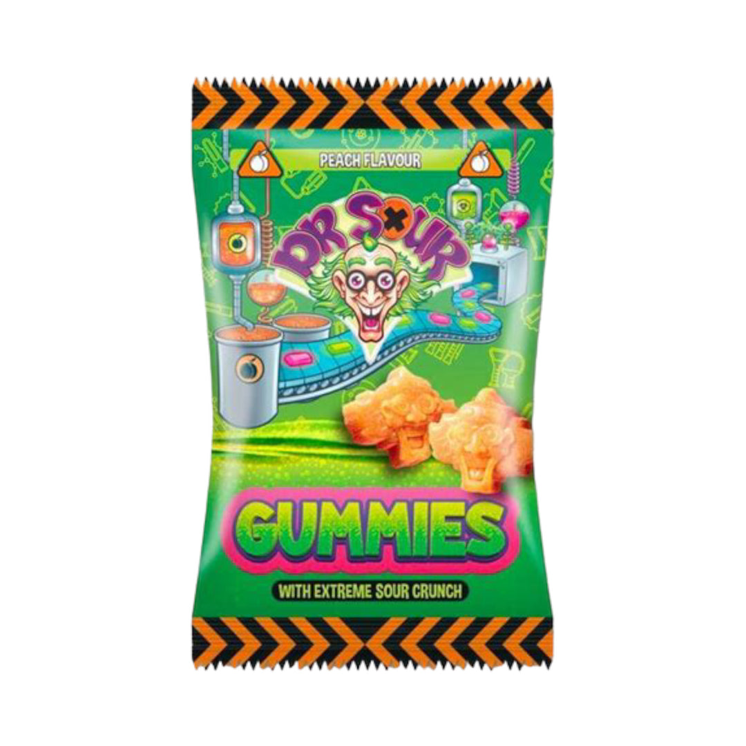 Dr Sour Peach Gummies 200g