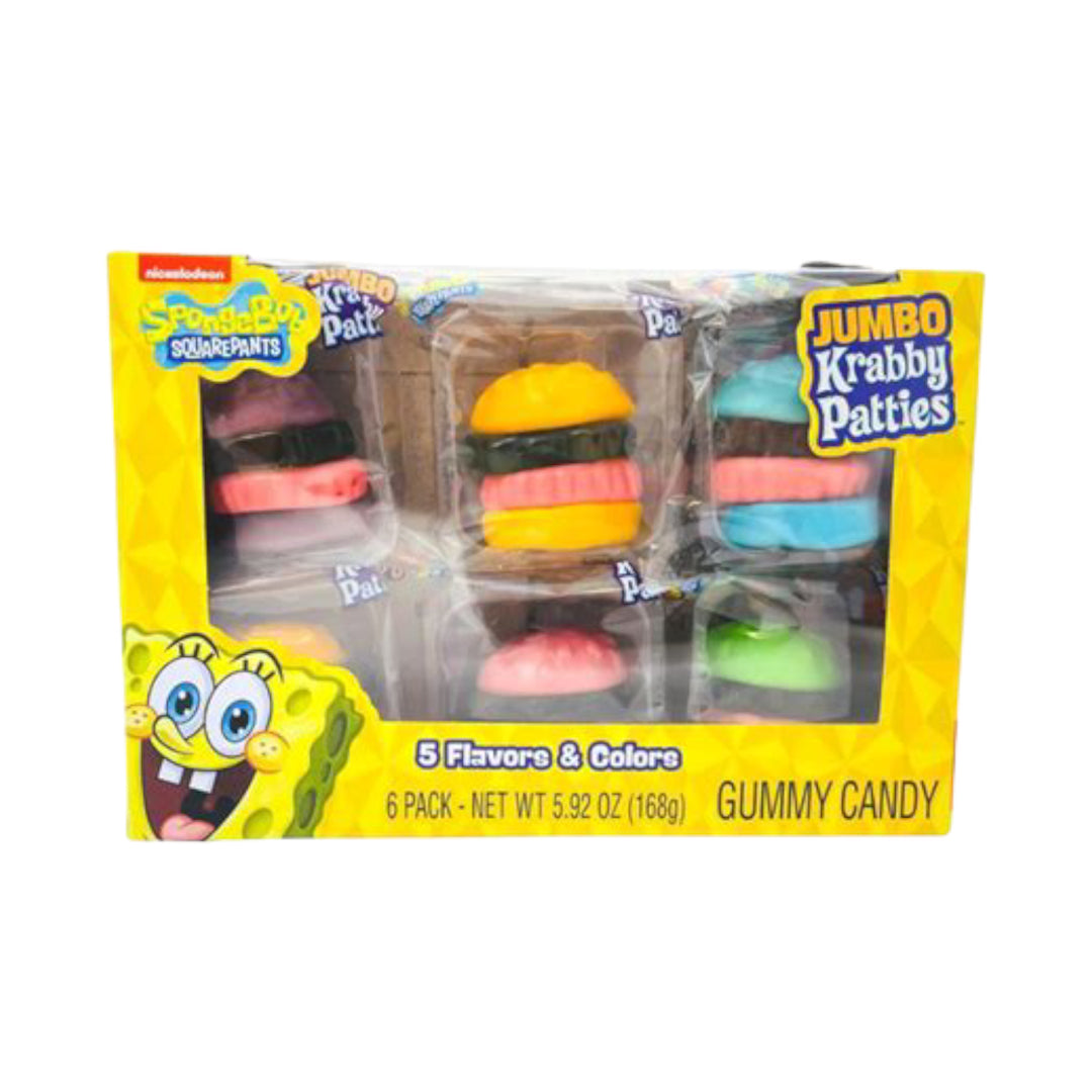 Jumbo Krabby Patties Spongebob 168g
