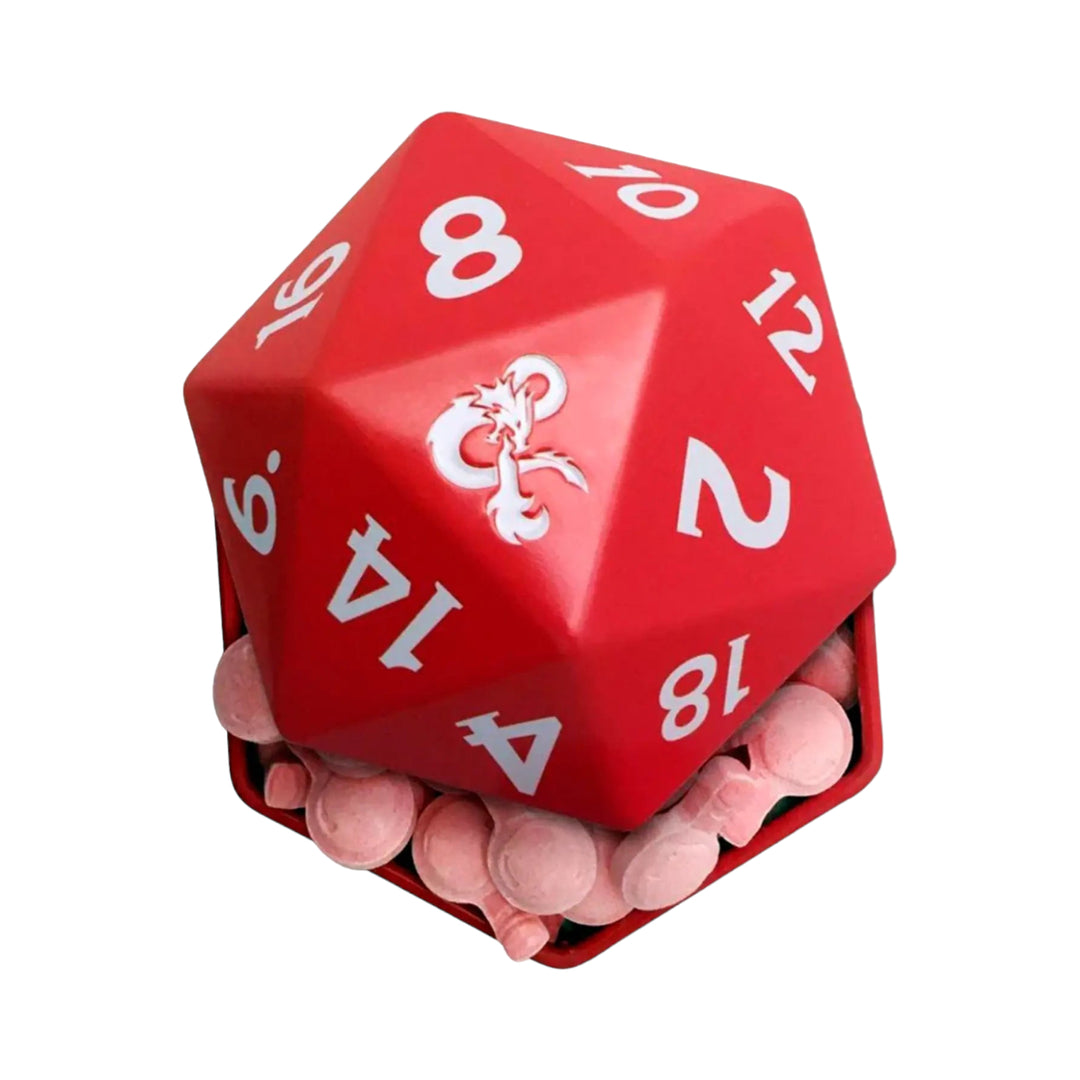 Dungeons and Dragons D20 +1 Cherry Potion Candy