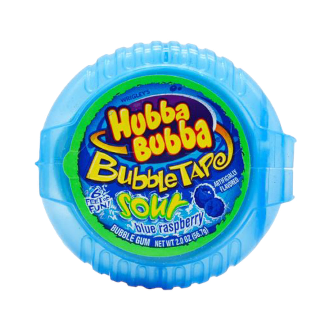 Hubba Bubba Sour Blue Raspberry Bubble Tape