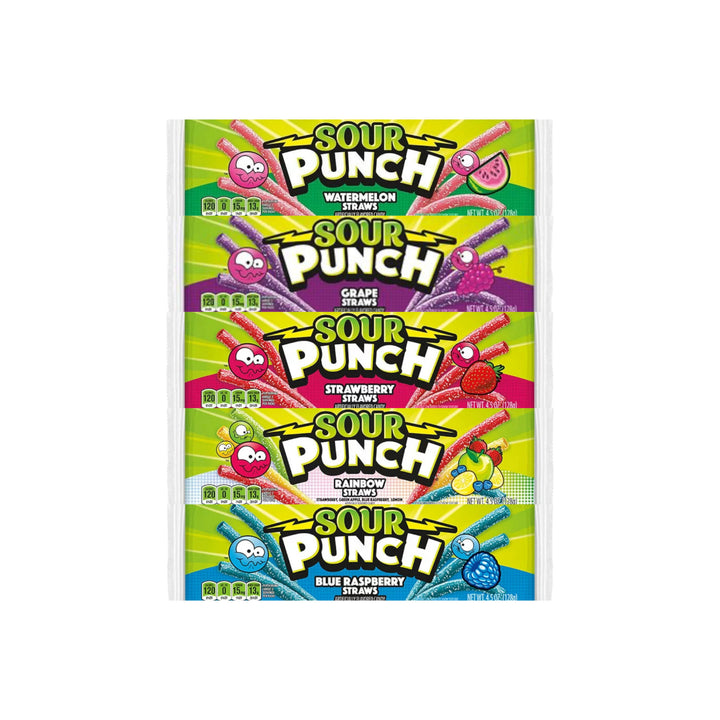 Sour Punch - Straws 57g