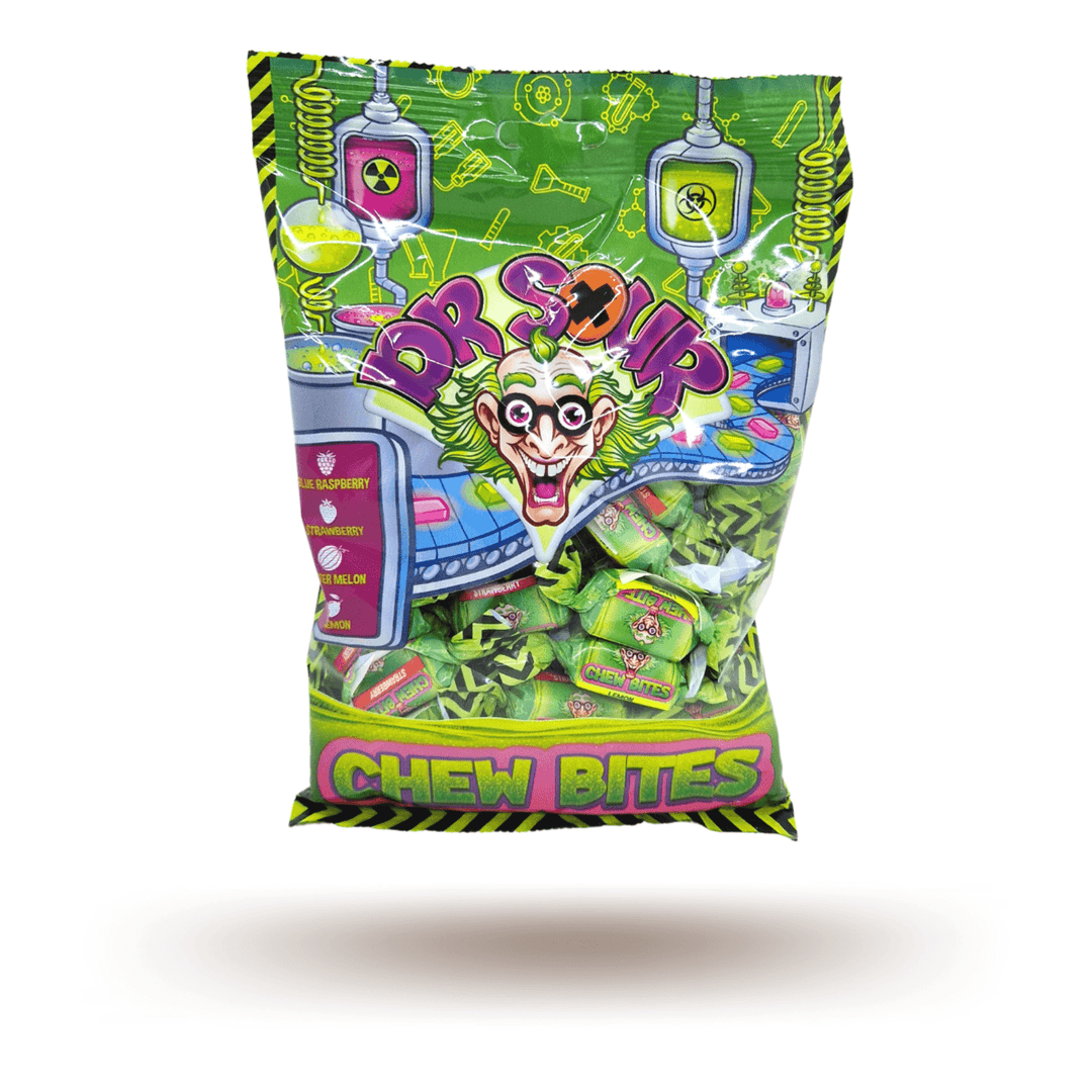 Dr Sour Chew Bites Peg Bag 180g