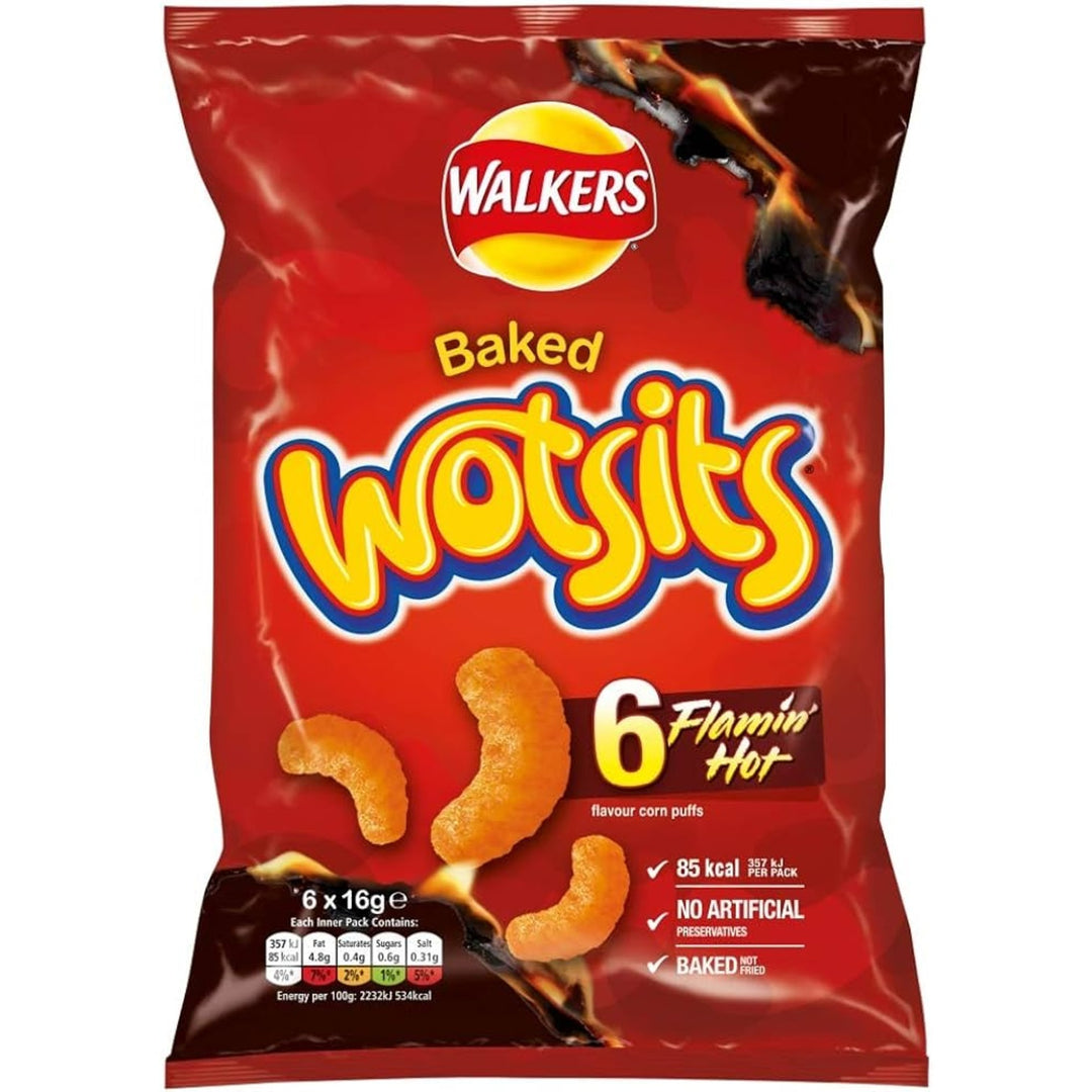 Walkers Wotsit Flaming Hot 60g