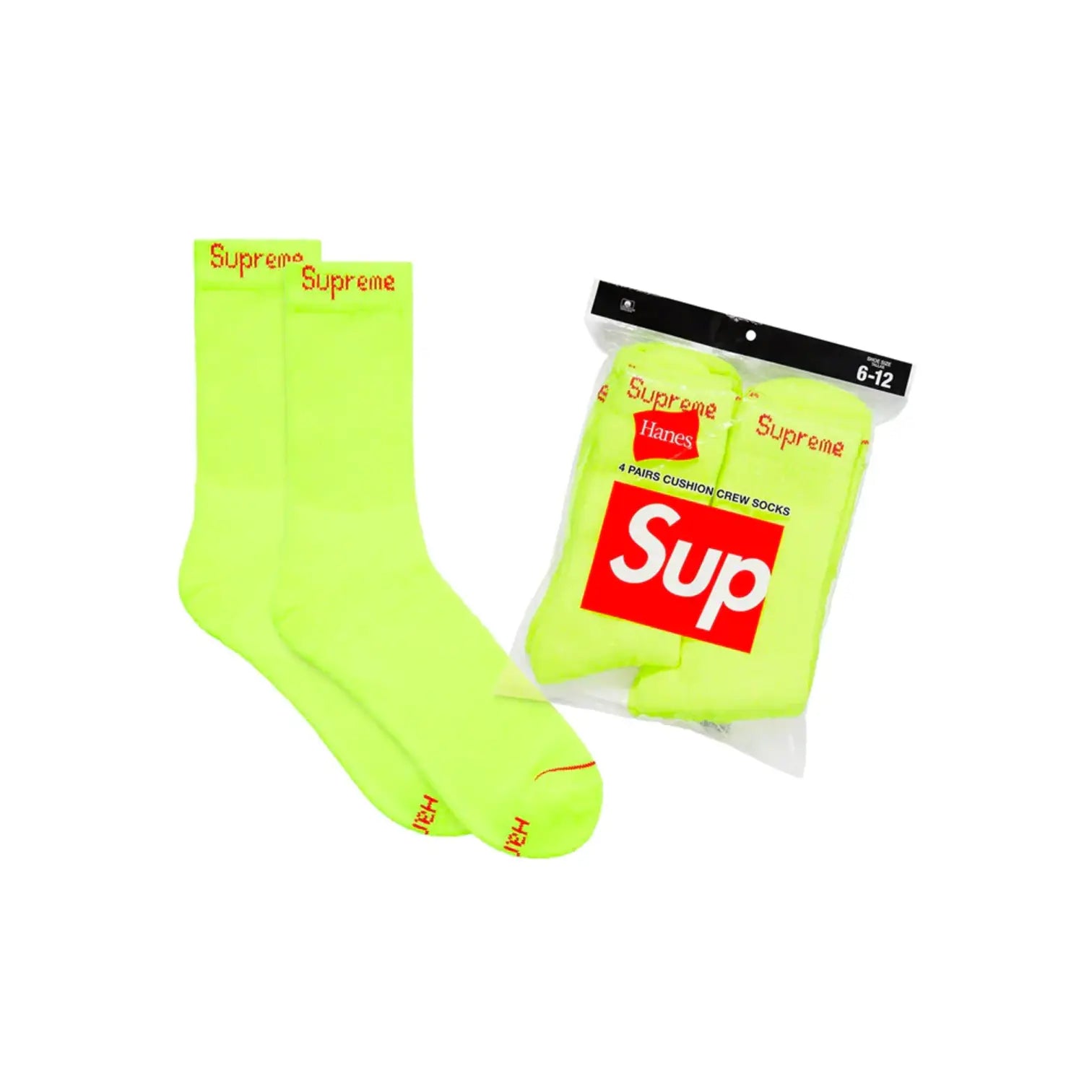 Supreme Hanes Crew Socks Available At YEG Exotic In Edmonton Today