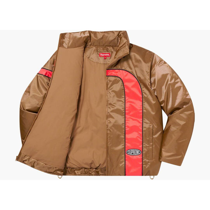 Supreme Stripe Puffer Jacket