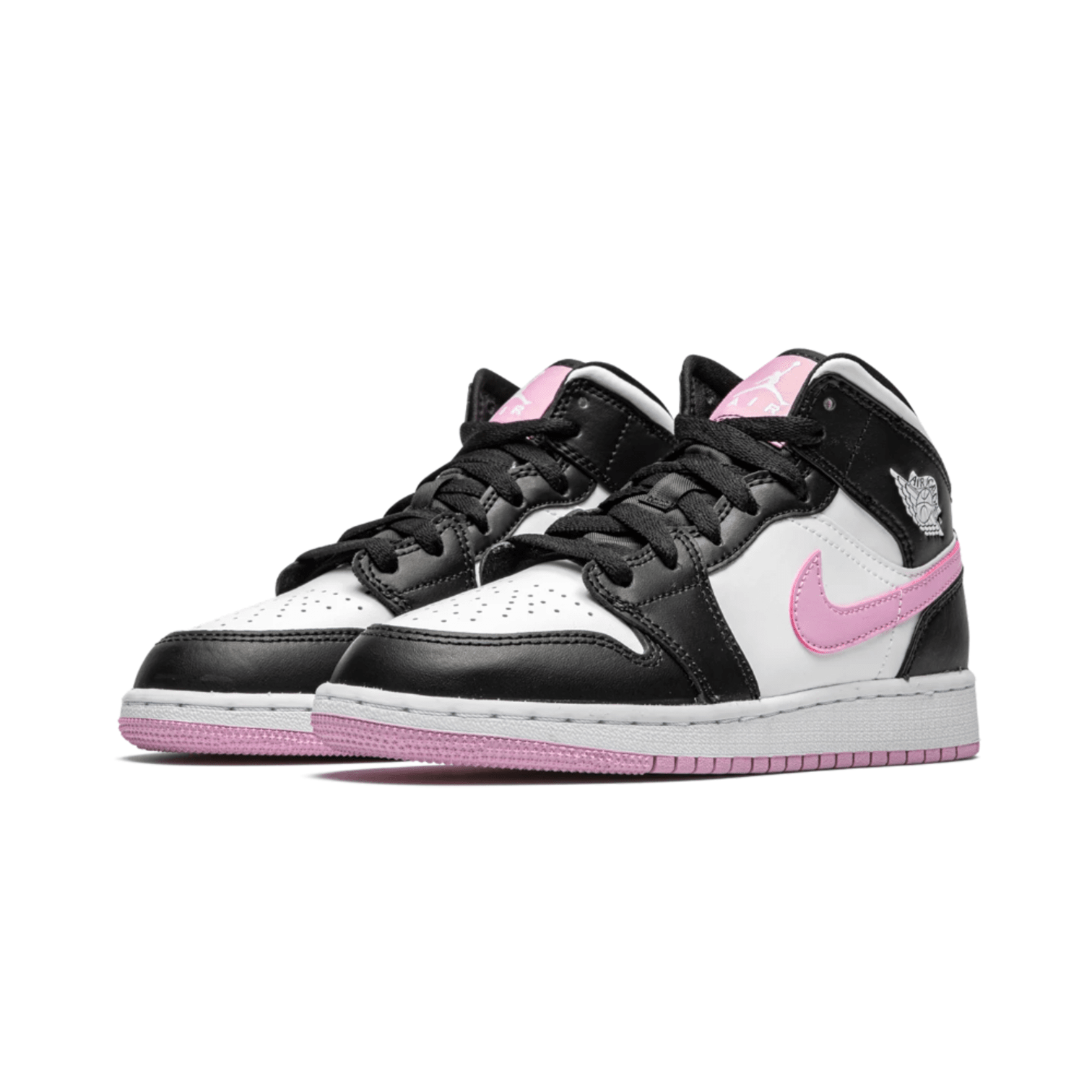 Jordan 1 Mid Arctic Pink Black YEG EXOTIC