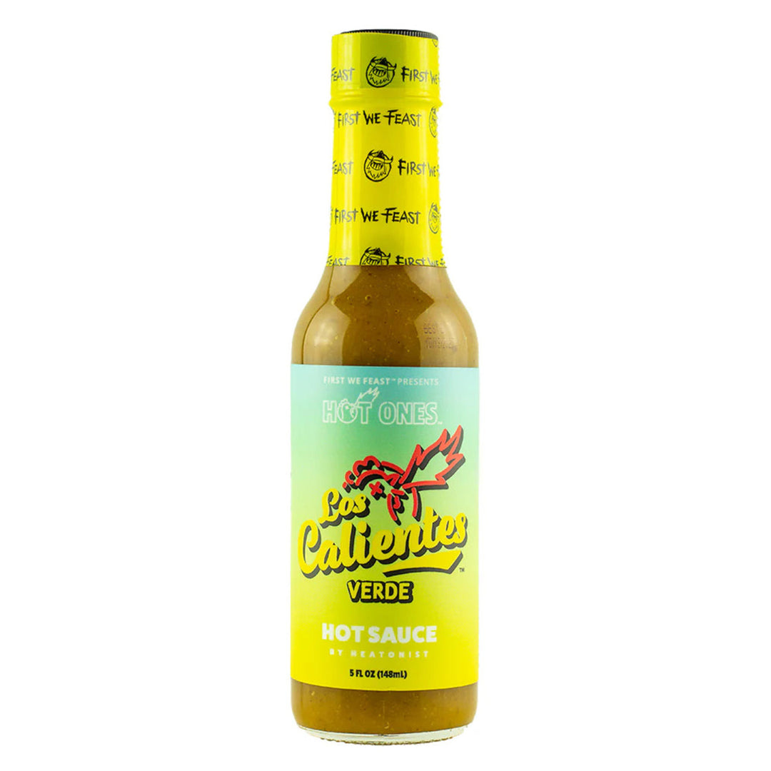 Hot Ones Hot Sauce Los Calientes Verde