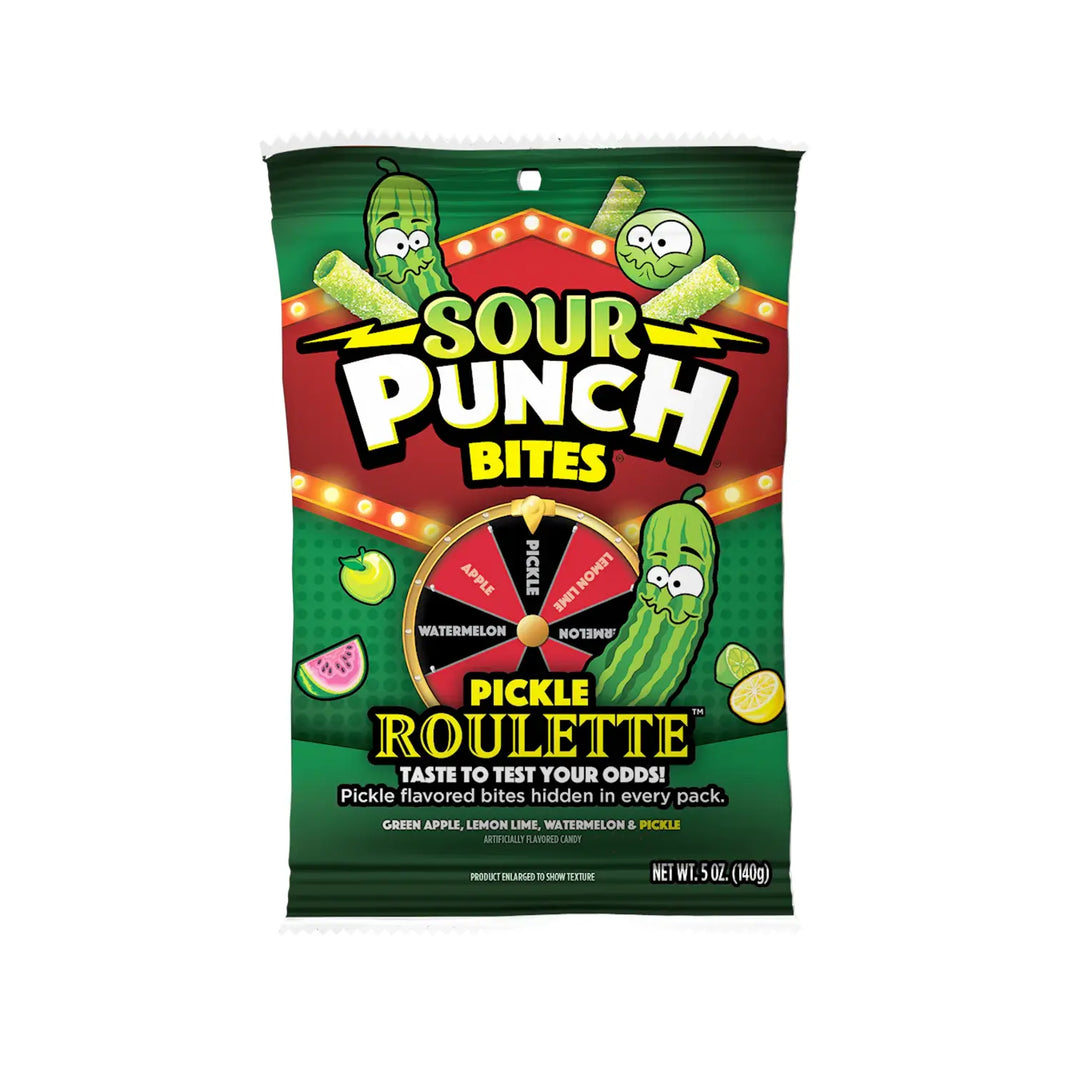 Sour Punch Bites Pickle Roulette 5oz