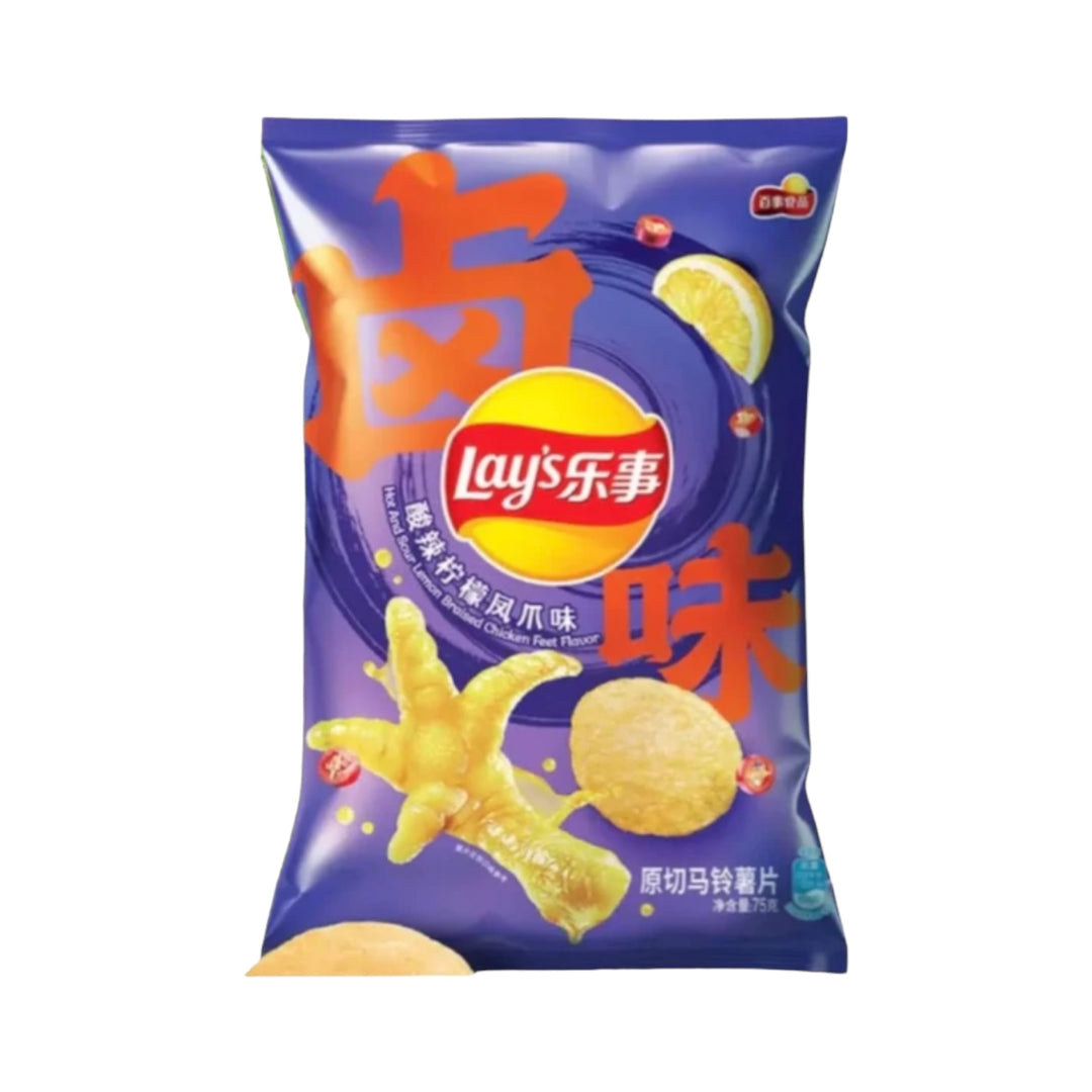 Lay’s Hot and Sour Braised Chicken Feet